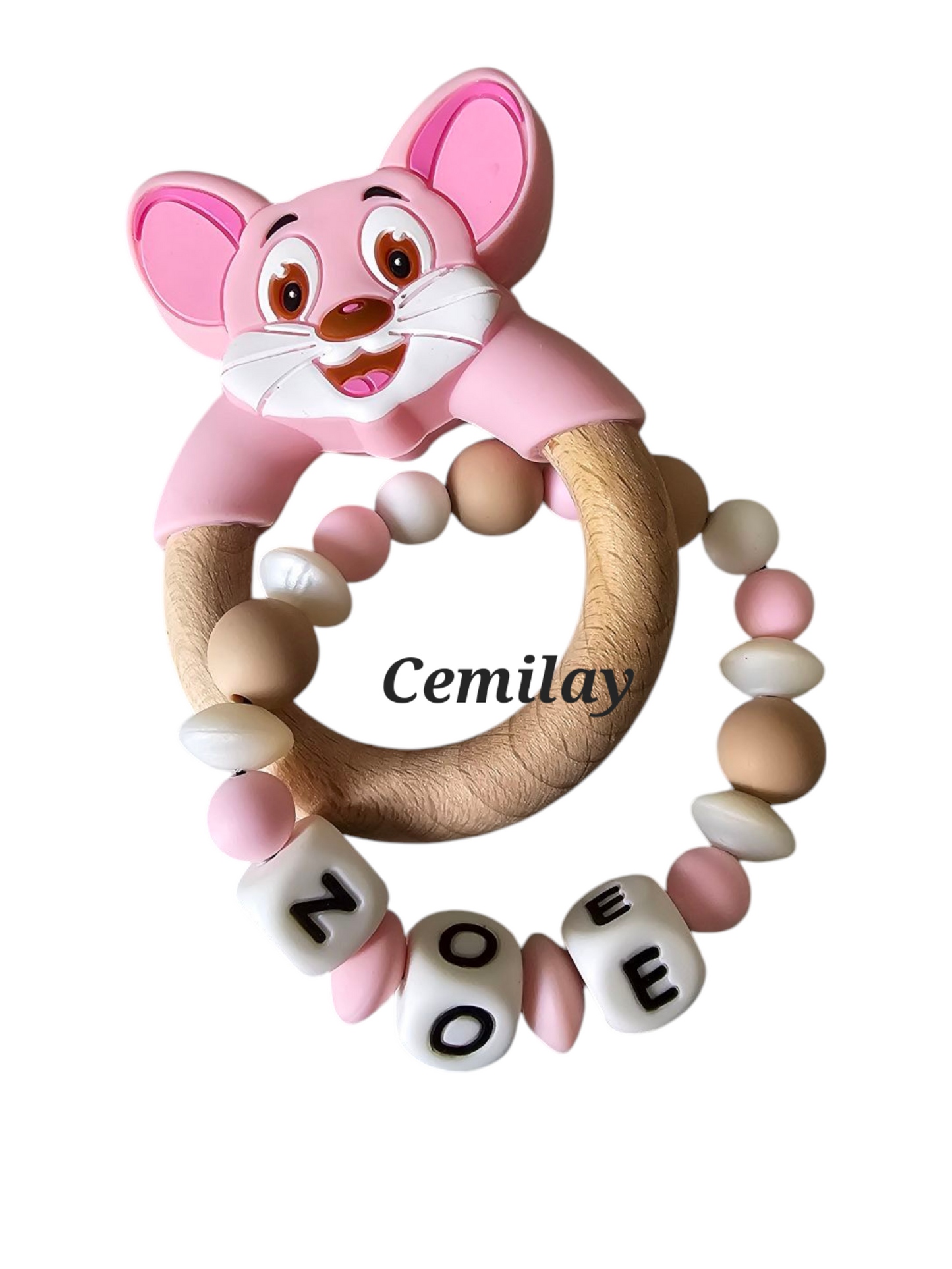 Anneau de dentition en silicone