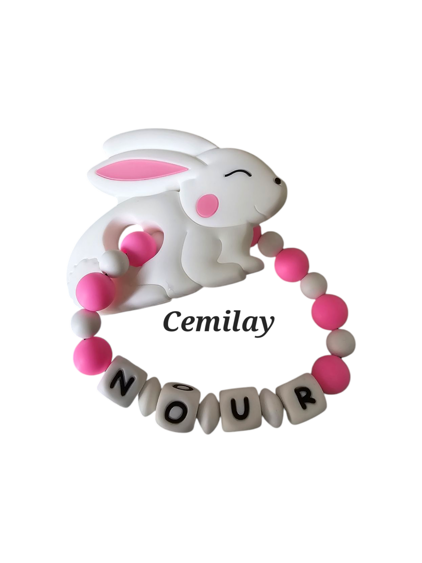 Anneau de dentition en silicone