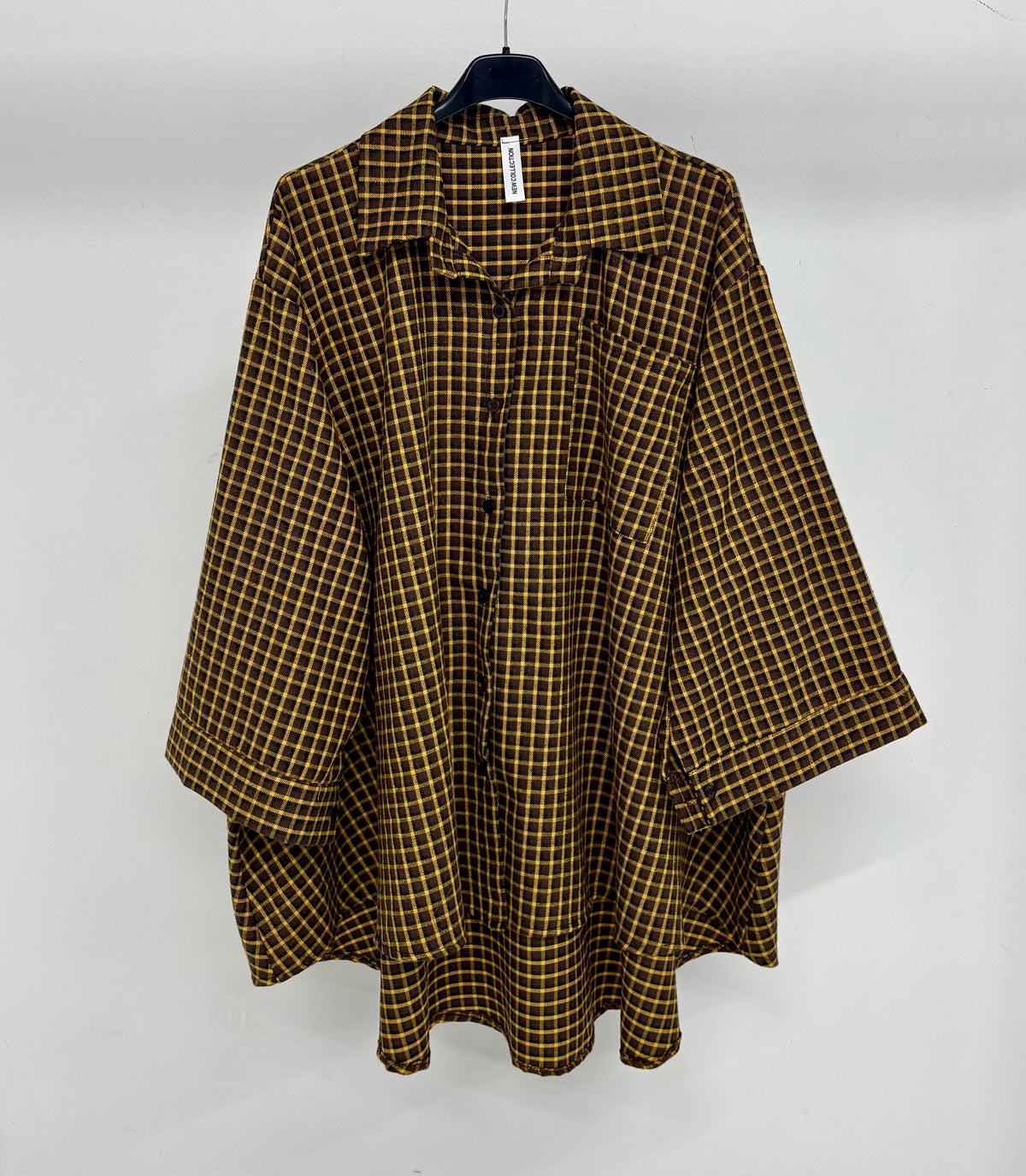Chemise Oversize À Carreaux