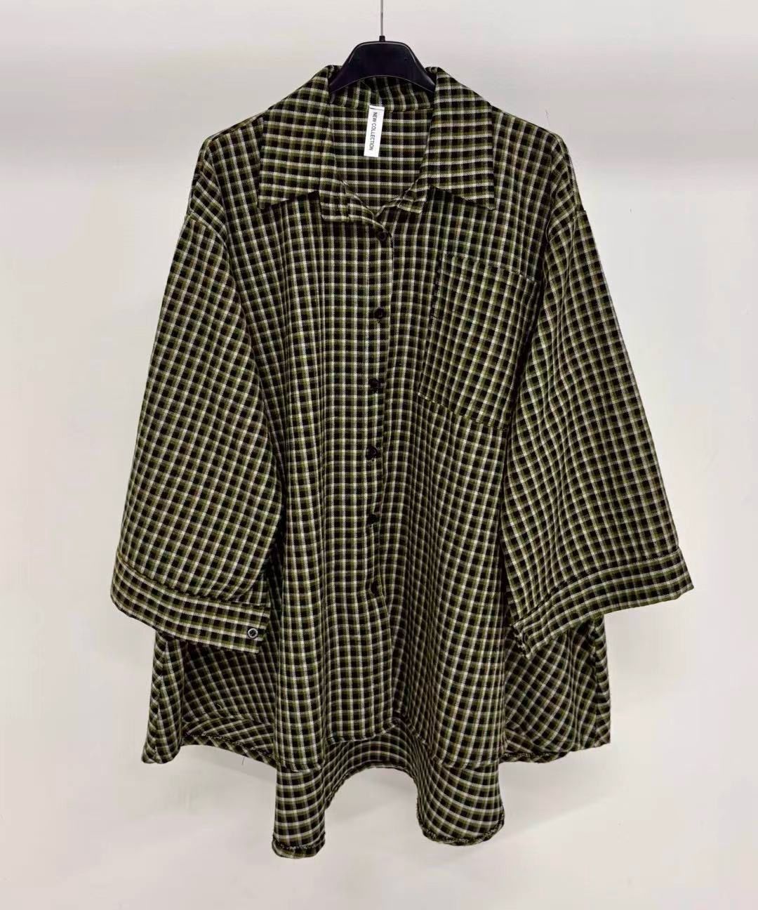 Chemise Oversize À Carreaux